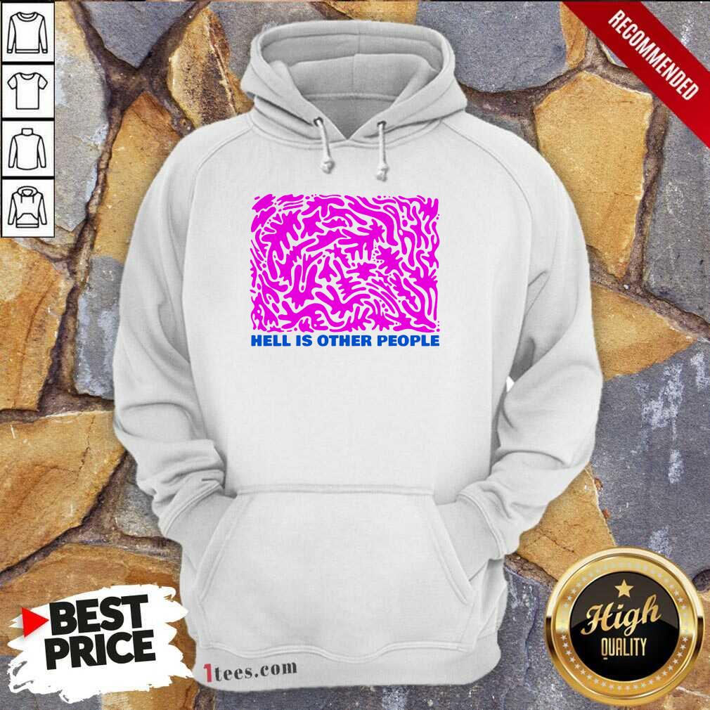 Intrigued Hell Is Other People Pink 2021 Shirt