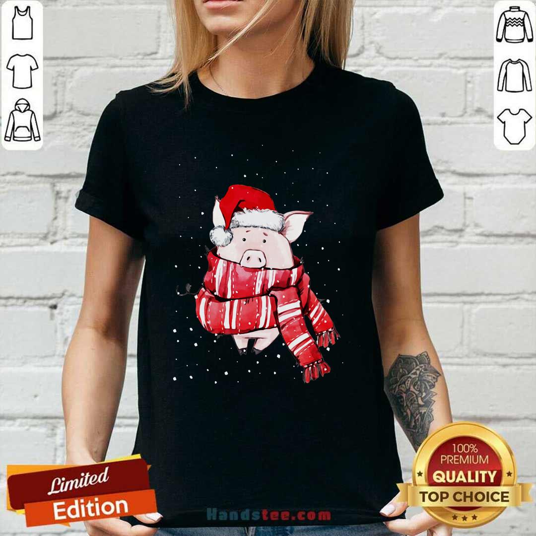 Jaded Pig Scarf 25 Christmas Shirt