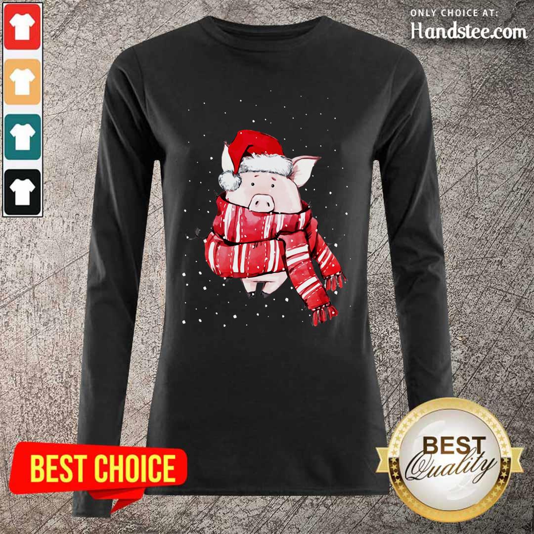 Jaded Pig Scarf 25 Christmas Shirt