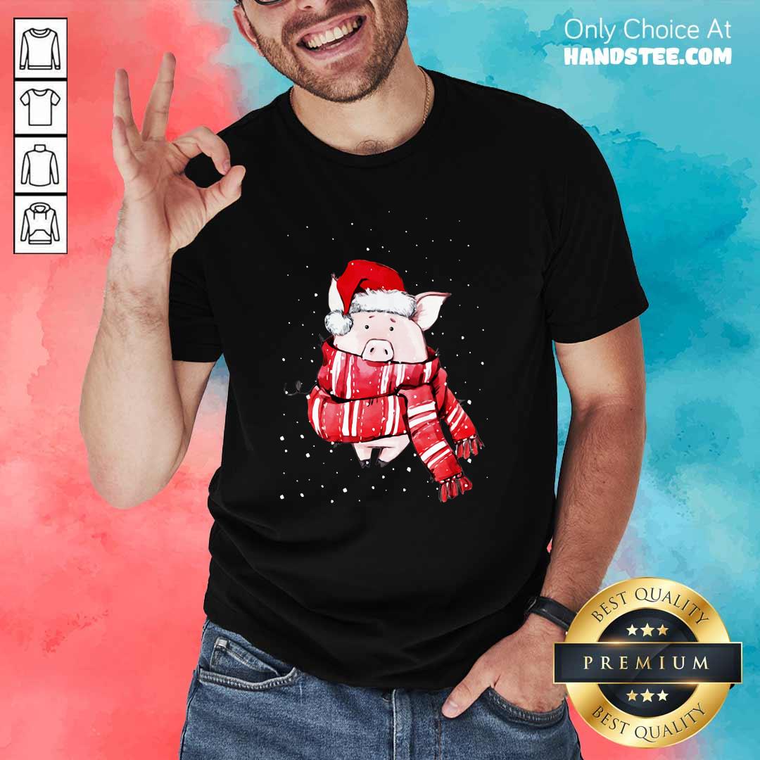 Jaded Pig Scarf 25 Christmas Shirt