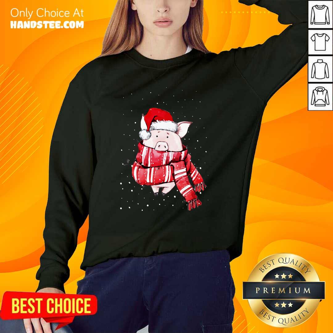 Jaded Pig Scarf 25 Christmas Shirt