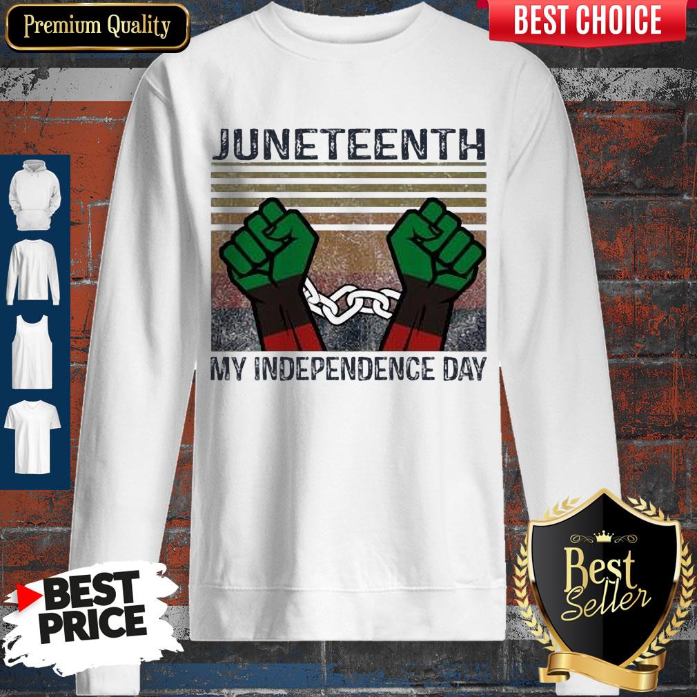 Juneteenth My Independence Day Vintage Shirt