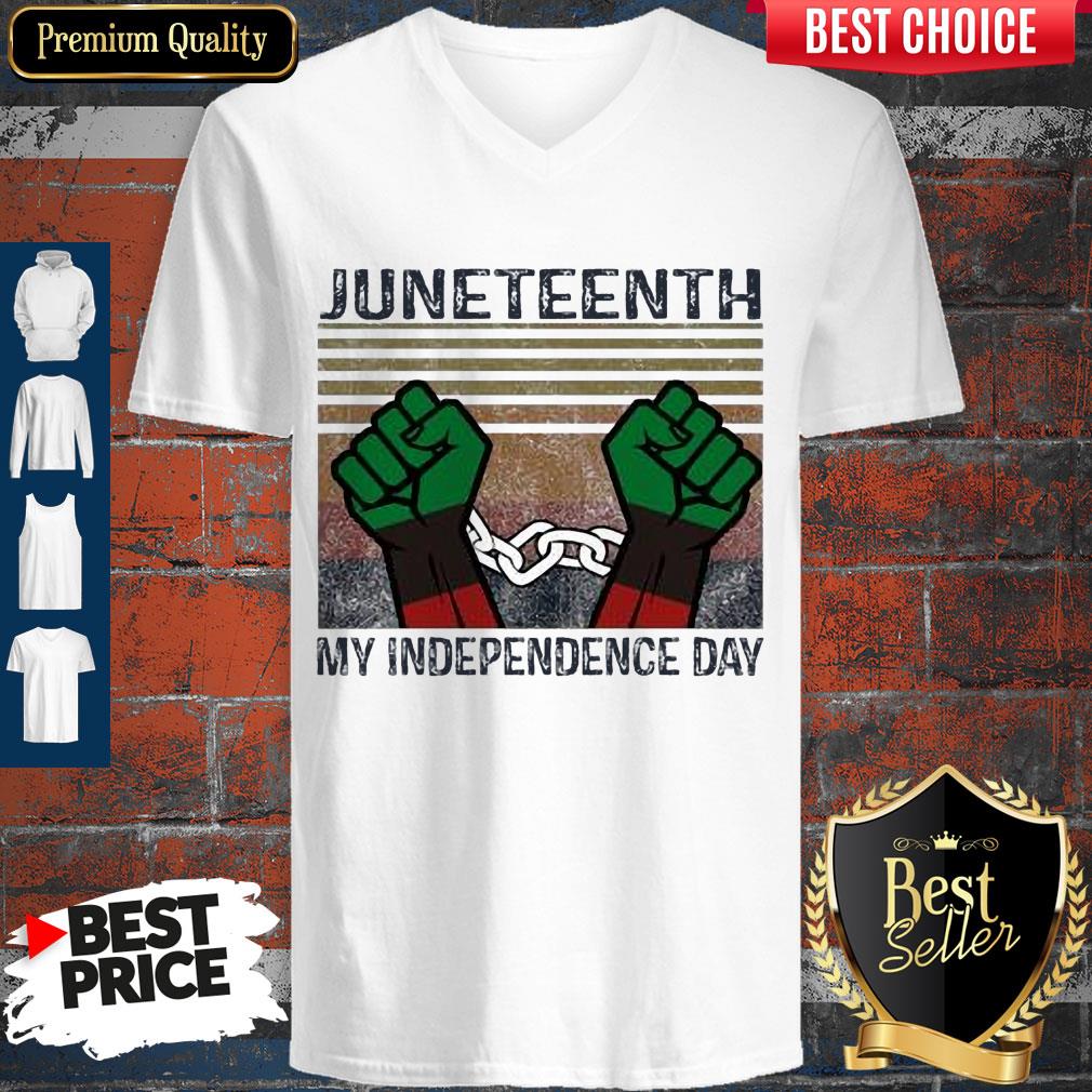 Juneteenth My Independence Day Vintage Shirt