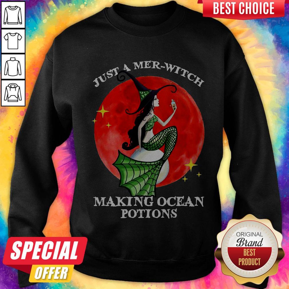 Just A Mer-witch Making Ocean Potions Shirt