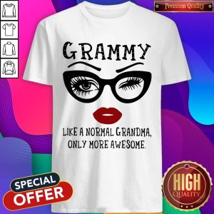 Nice Grammy Like A Normal Grandma Only More Awesome Shirt