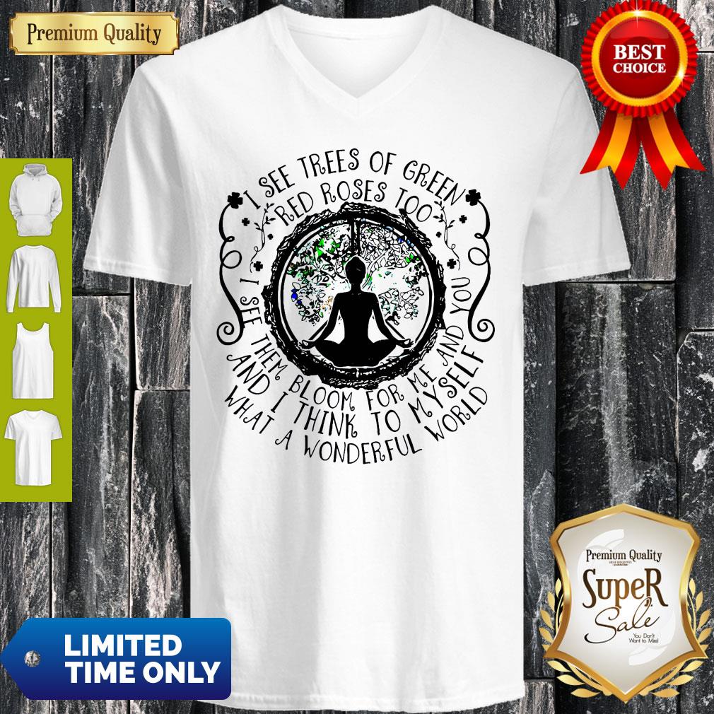 Official Yoga Wonderful World Shirt