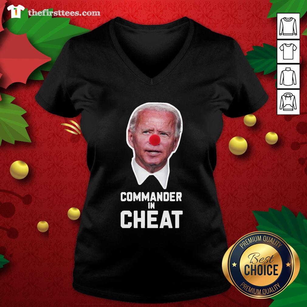 Cute Joe Biden Commander In-Cheat Shirt