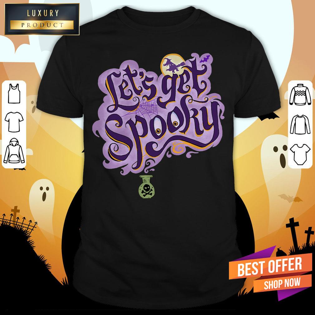 Let'S Get Spooky Witch Halloween Costume Shirt