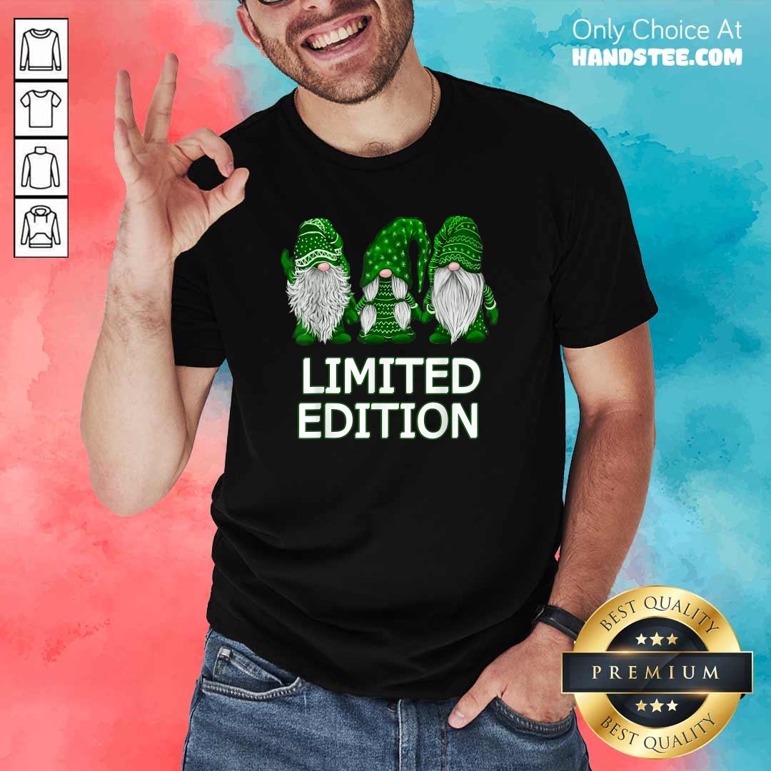 Limited Edition Gnomes 2 St Patricks Shirt