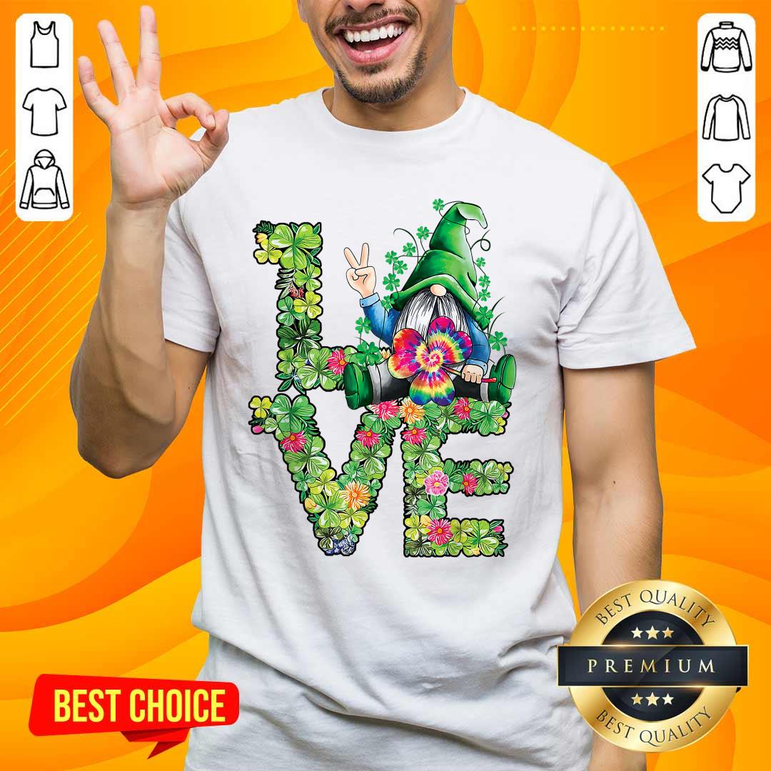 Love Hippie Gnome 8 St Patricks ShirtLove Hippie Gnome 8 St Patricks Shirt