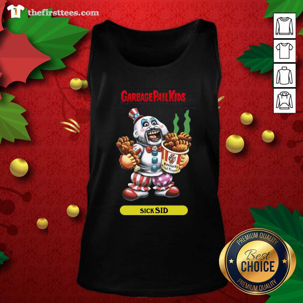 Awesome Captain Spaulding Garbage Pail Kids Sick Sid Shirt