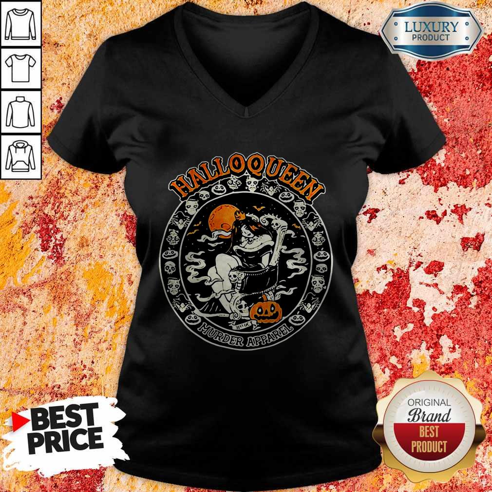 Murder Apparel Skeleton Pumpkin Halloween Shirt