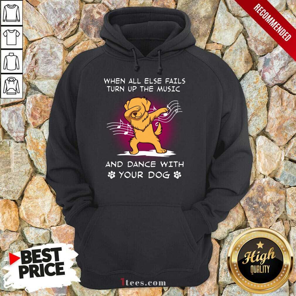 Music And Dance With Your Golden Dog Shirt