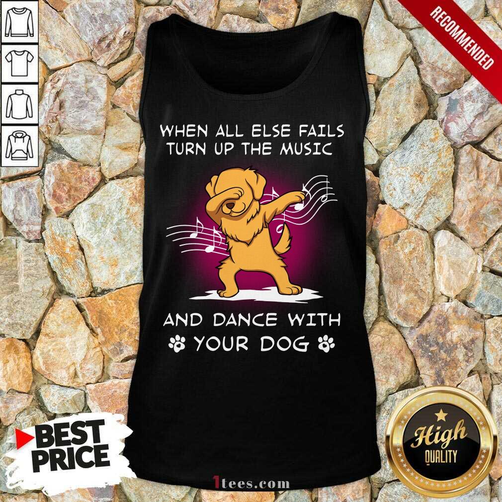 Music And Dance With Your Golden Dog Shirt