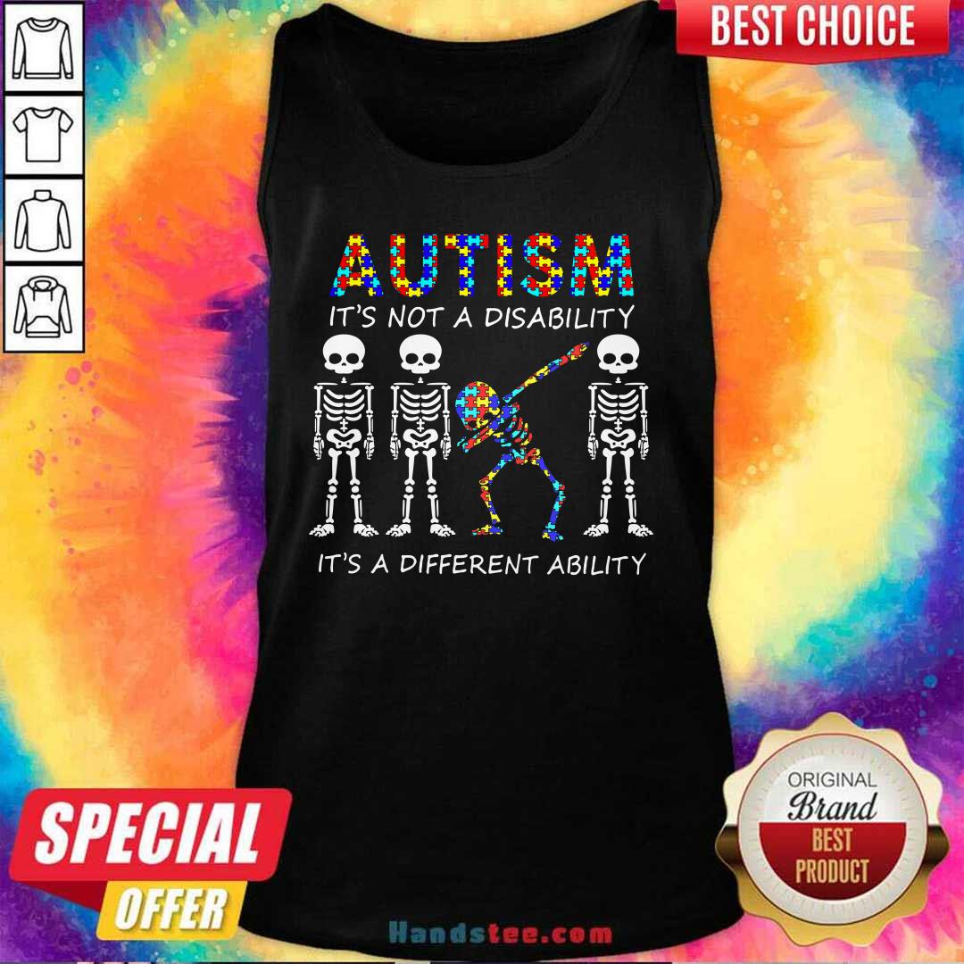 Nice 8 Autism Its A Different Ability Shirt
