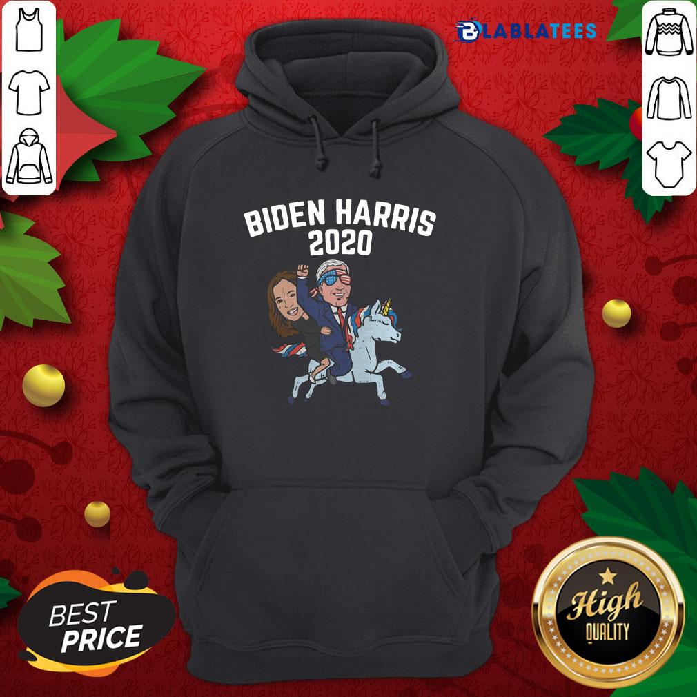 Nice Biden Harris 2020 Unicorn Funny Joe Kamala Politics Democrat Tee Shirt