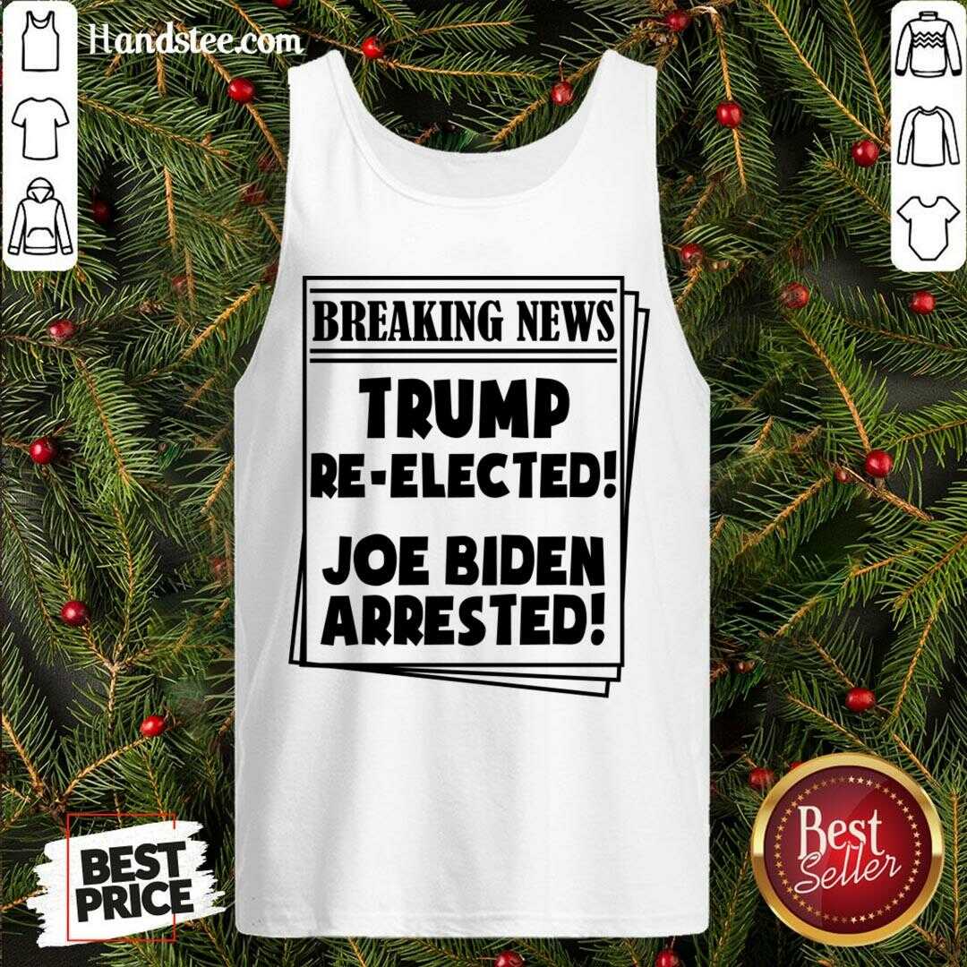 Nice Breaking News Trump Reelected Shirt