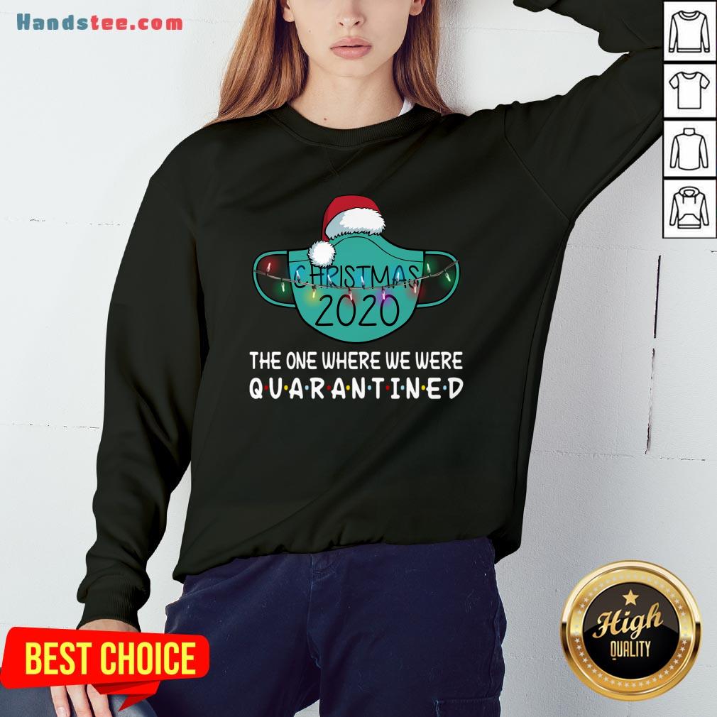 Nice Christmas 2020 Quarantined T-Shirt