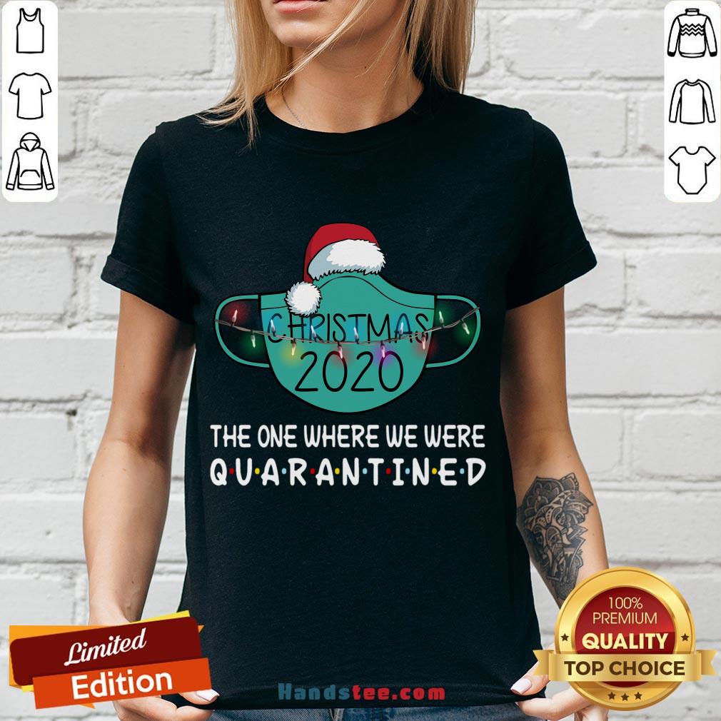 Nice Christmas 2020 Quarantined T-Shirt
