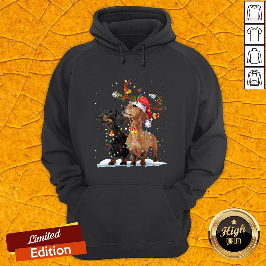 Nice Daschund Light Christas Shirt