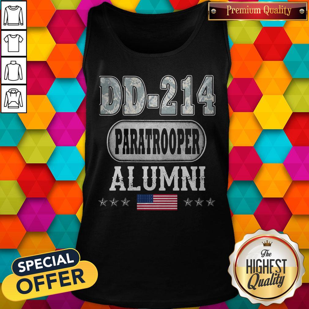 Nice DD-214 Air Force Alumni American Flag Shirt