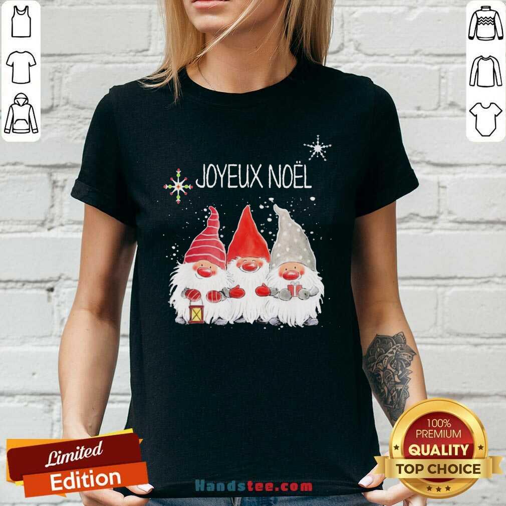 Nice Gnomes Joyeux Noel Merry Christmas Shirt