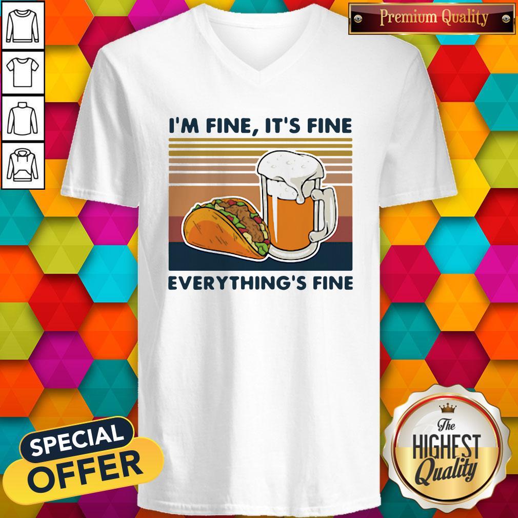nice-hamburger-and-beer-im-fine-its-fine-everythings-fine-vintage-retro-v-neck.jpg