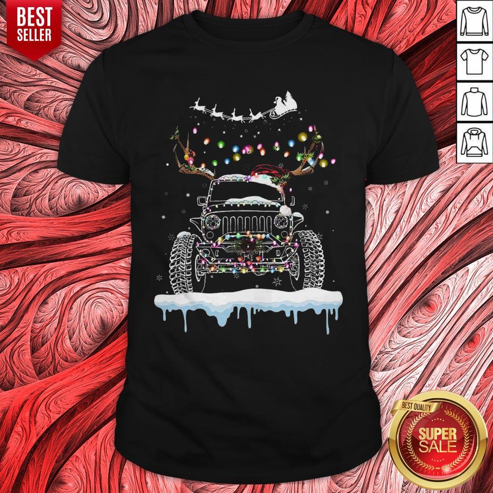 Nice Jeep Merry Christmas Shirt