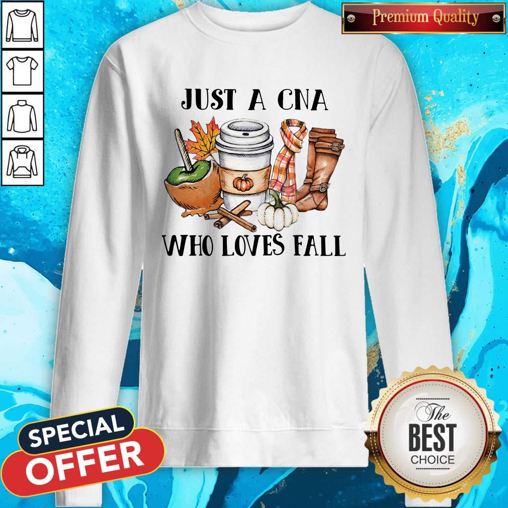 Nice Just A CNA Who Loves Fall Halloween Shirt
