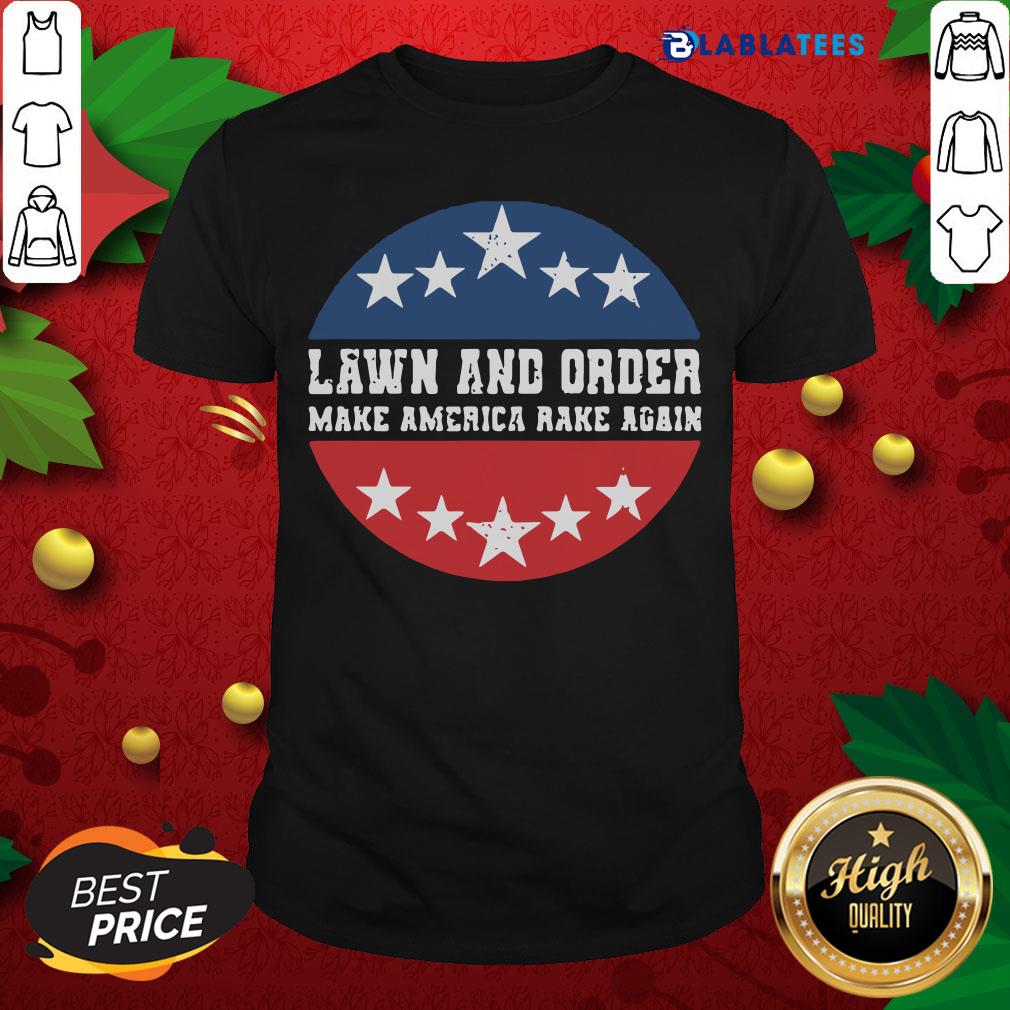Nice Laven And Order Make America Make Again Stars Election Shirt