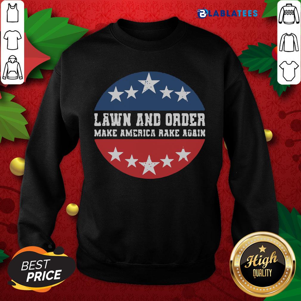 Nice Laven And Order Make America Make Again Stars Election Shirt