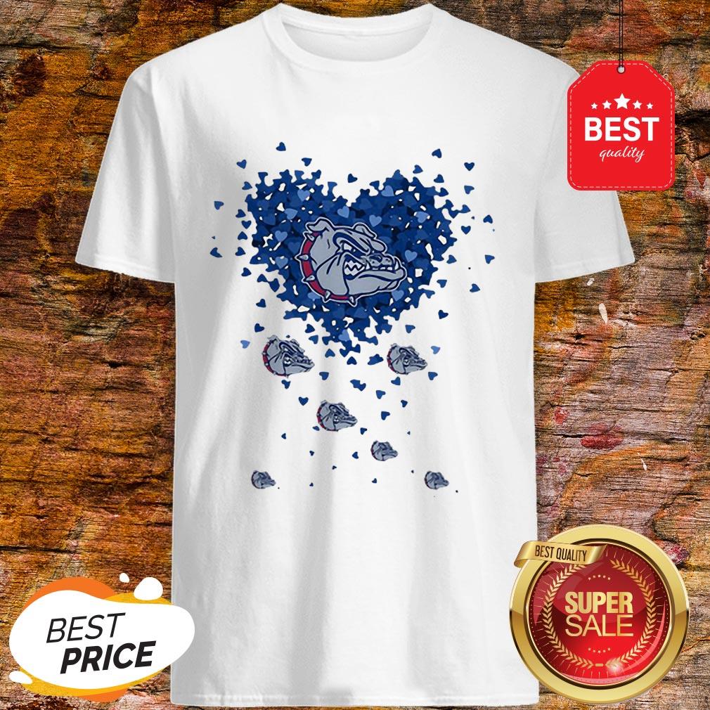 Nice Love Folsom Bulldog Tiny Hearts Shape Shirt