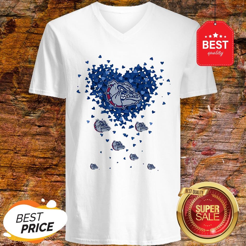 Nice Love Folsom Bulldog Tiny Hearts Shape Shirt