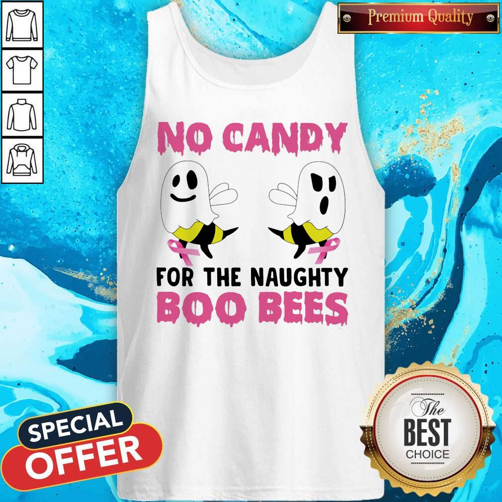 Nice No Candy For The Naughty Boo Bees Shirt