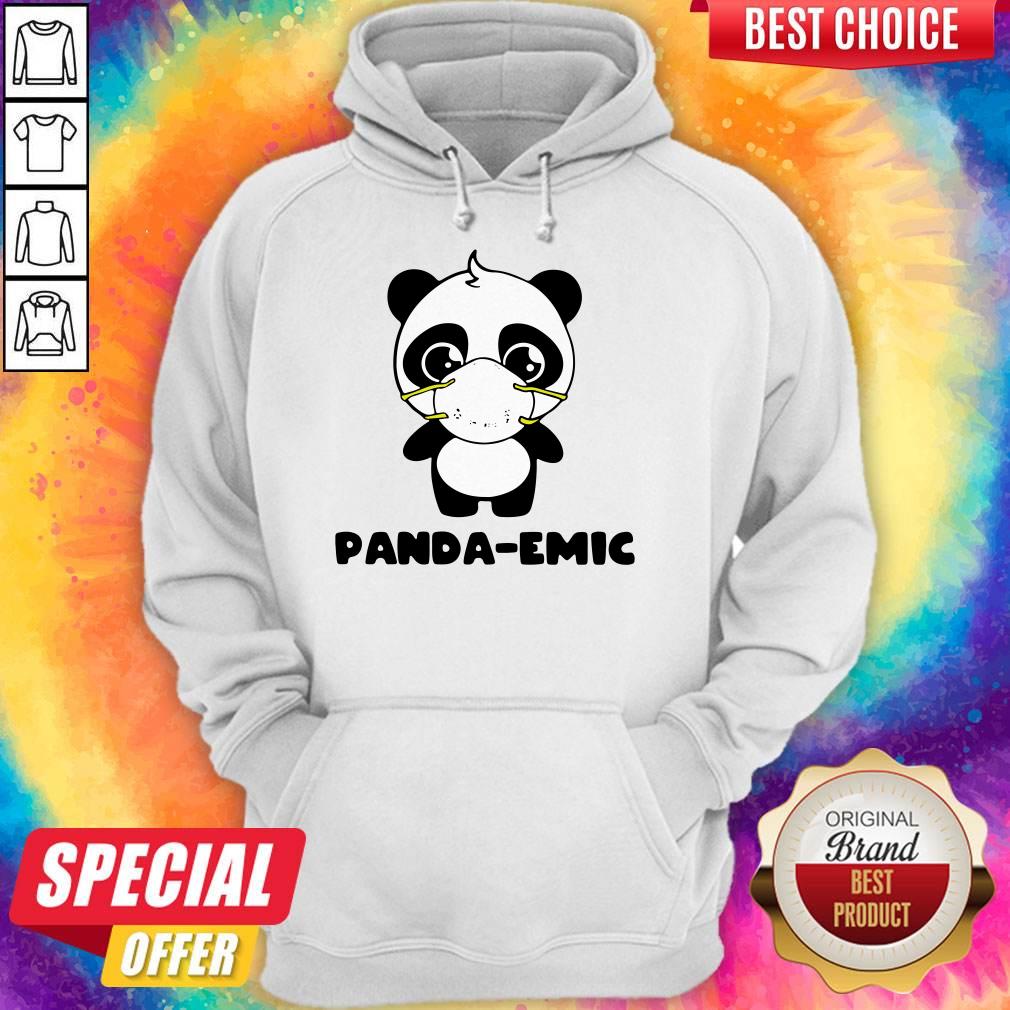 Nice Panda Emic Cute Quarantine Social Distancing Shirt
