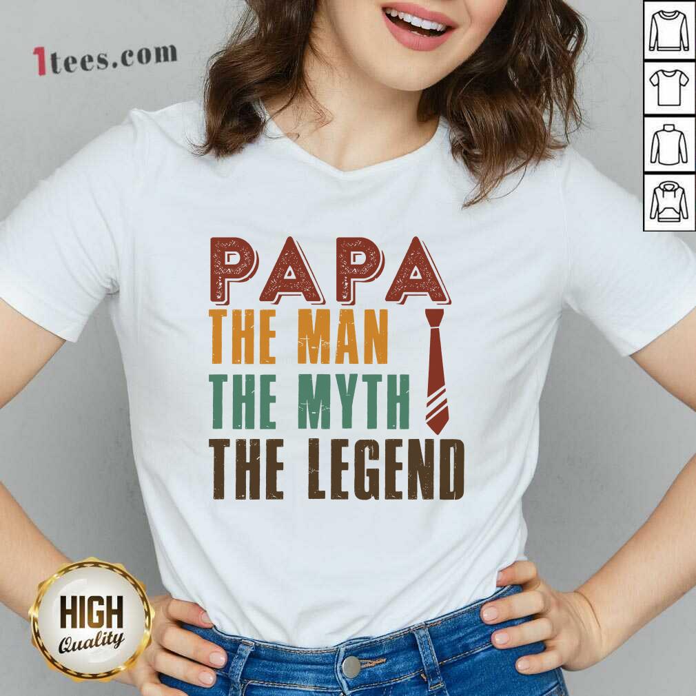 Nice Papa The Man The Myth The Legend Papa Bear Shirt