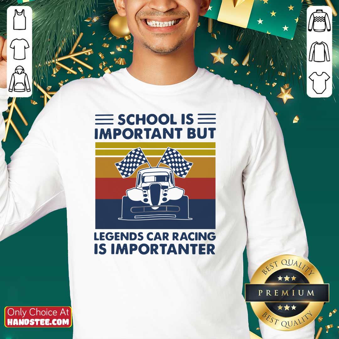 Nice School Important 5 Legends Car Shirt