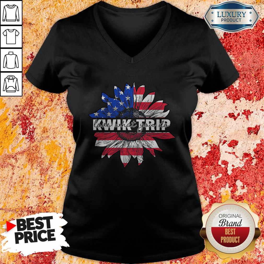 Nice Sunflower Love What You Do Kwik Trip Shirt