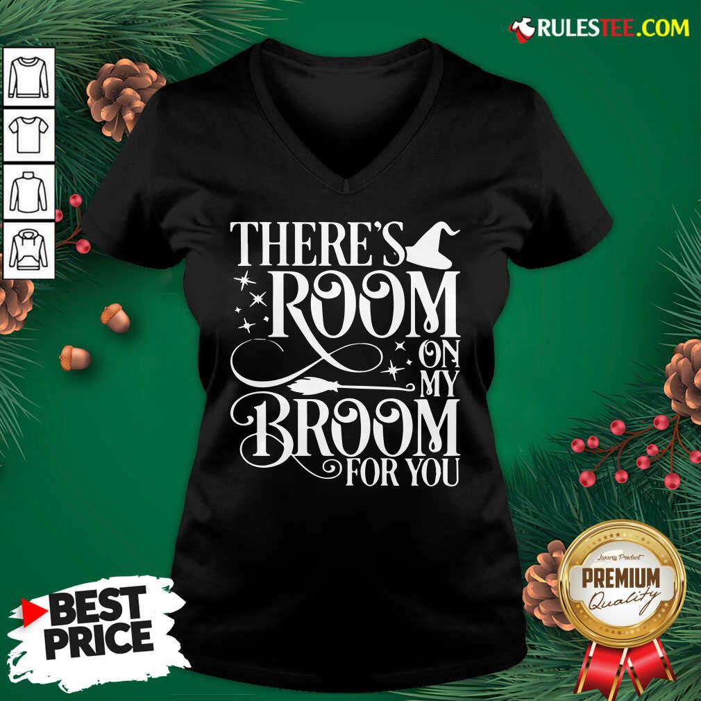 Nice There Room On My Broom For You Witch Halloween Shirt
