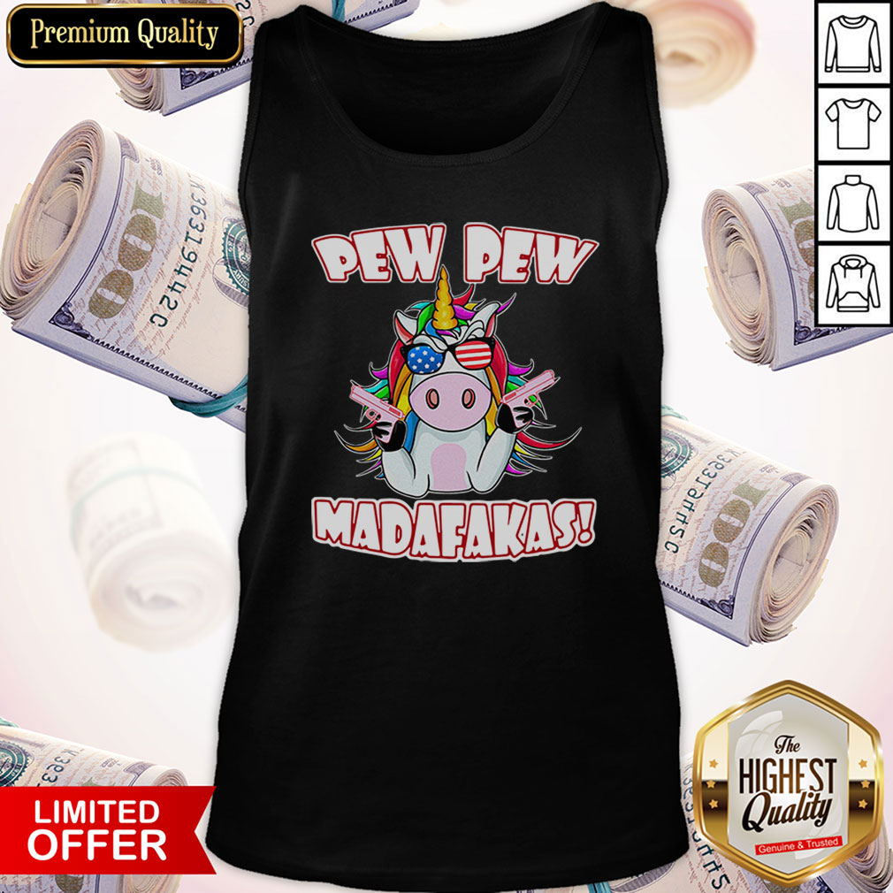 Nice Unicorn Pew Pew Madafakas Shirt