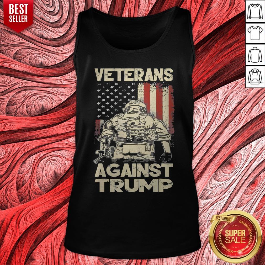 Nice Veterans Against Trump Shirt