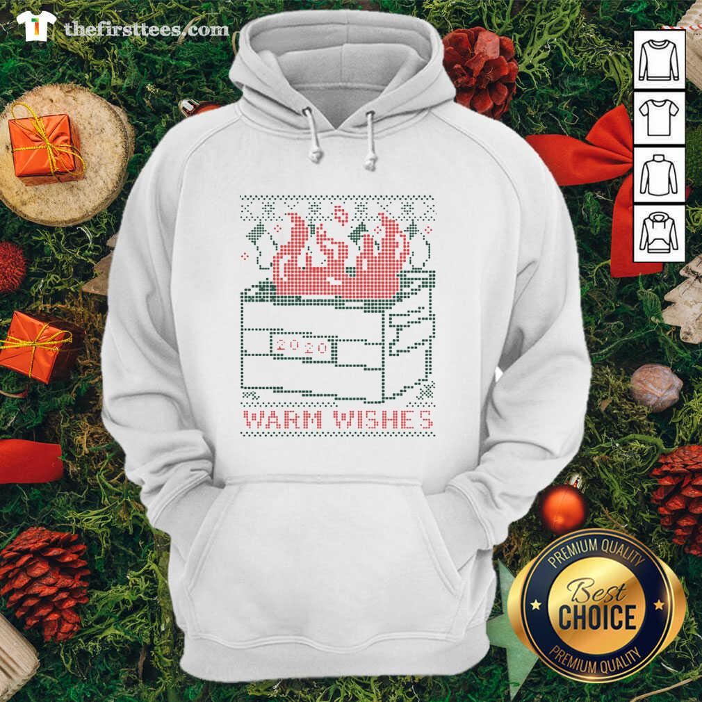 Nice Warm Wishes Dumpster Fire Shirt