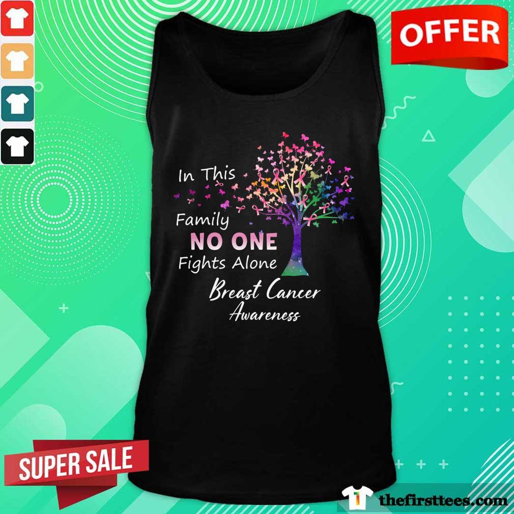 No One Breast Cancer Awareness Shirt