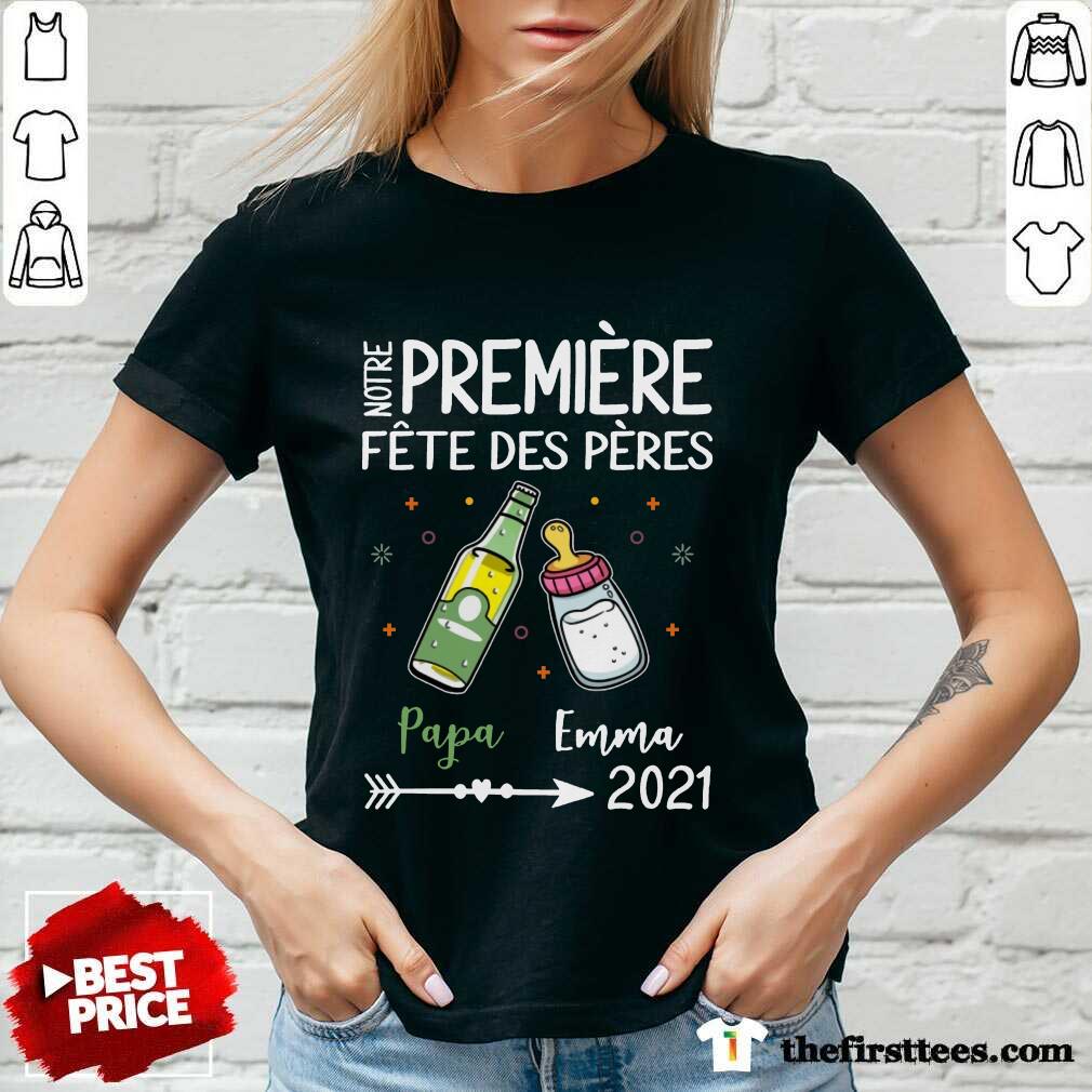 Notre Premiere Fete Des Peres 2021 Shirt