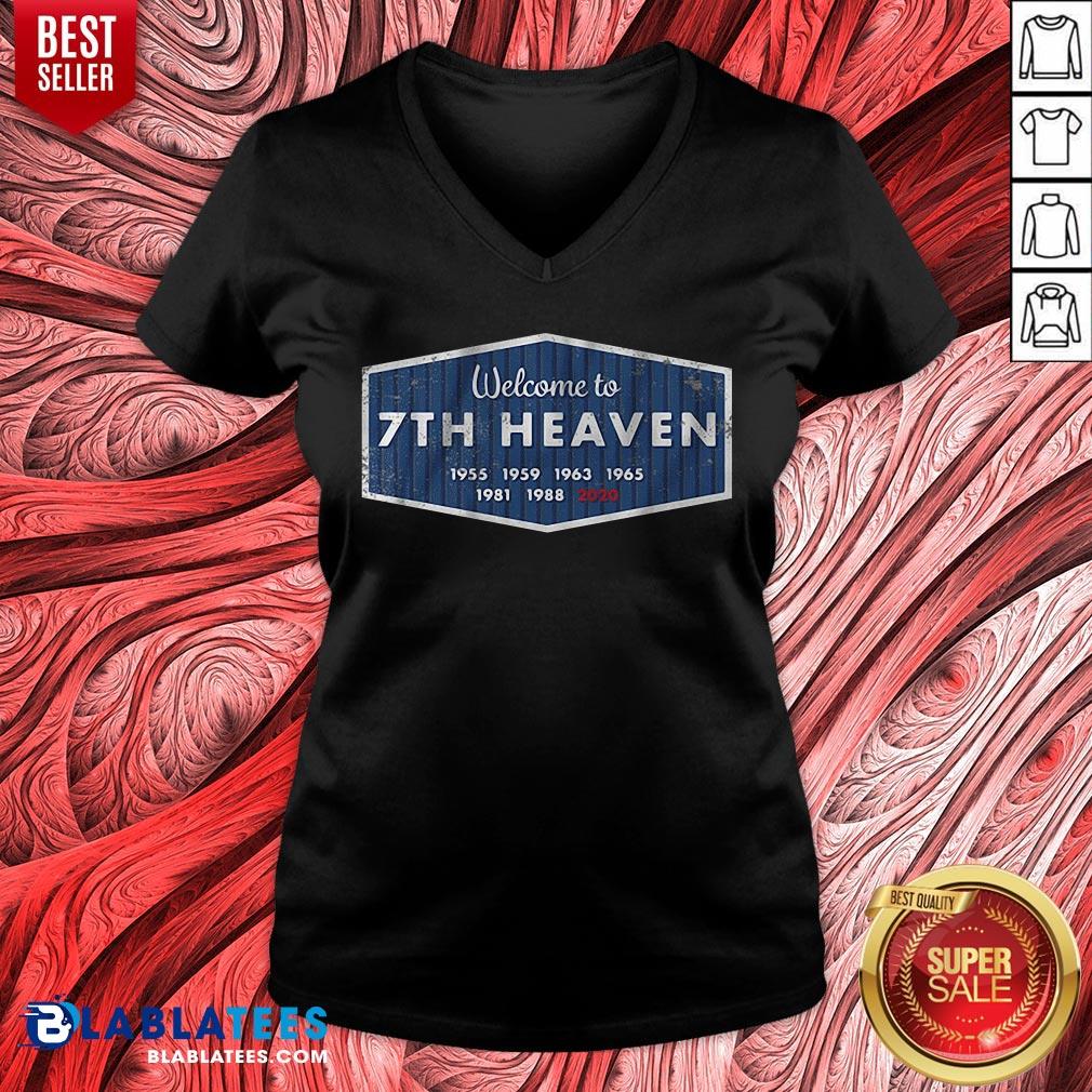 Official Welcome To 7th Heaven 1955 2020 Shirt