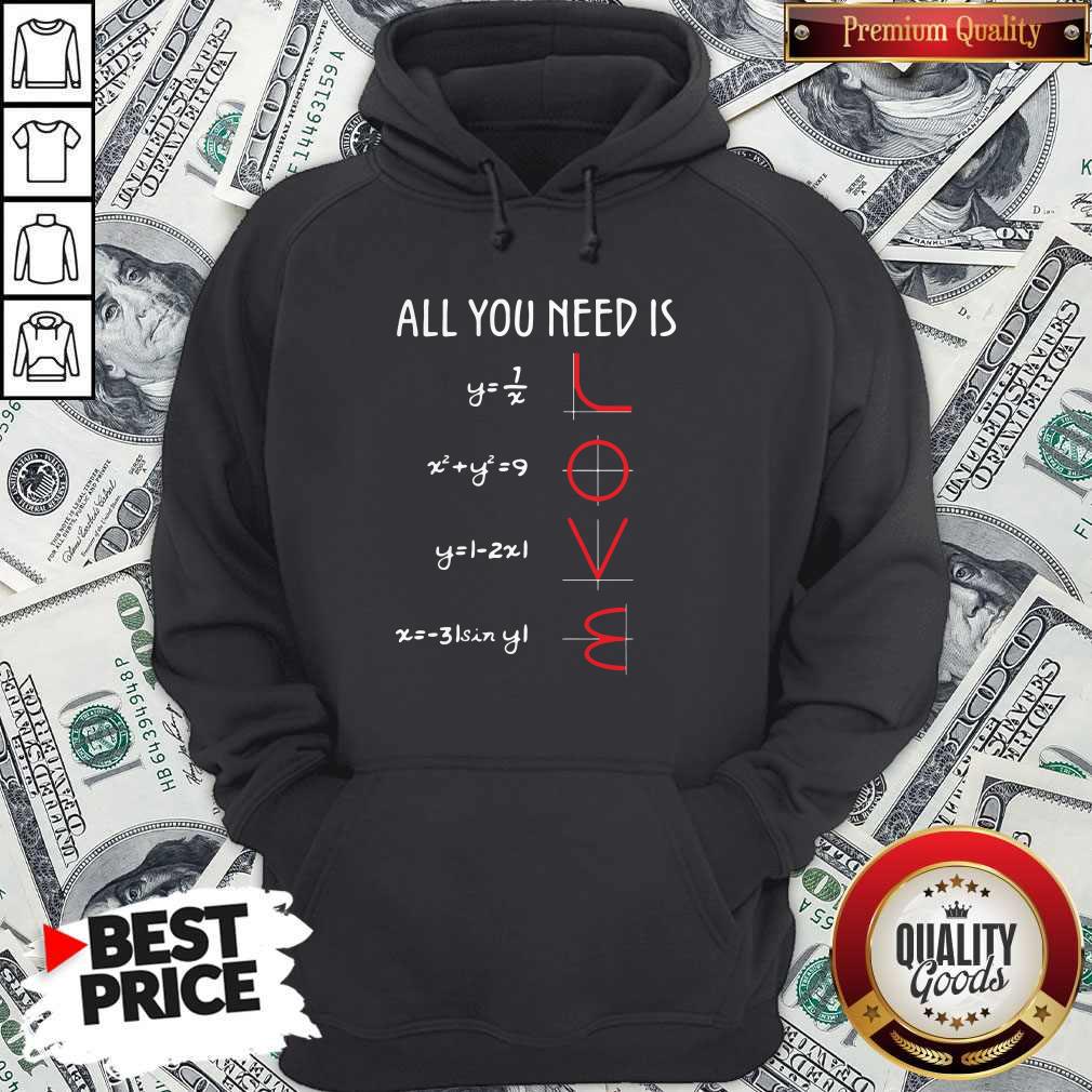 Official All You Need Is Love Math Shirt