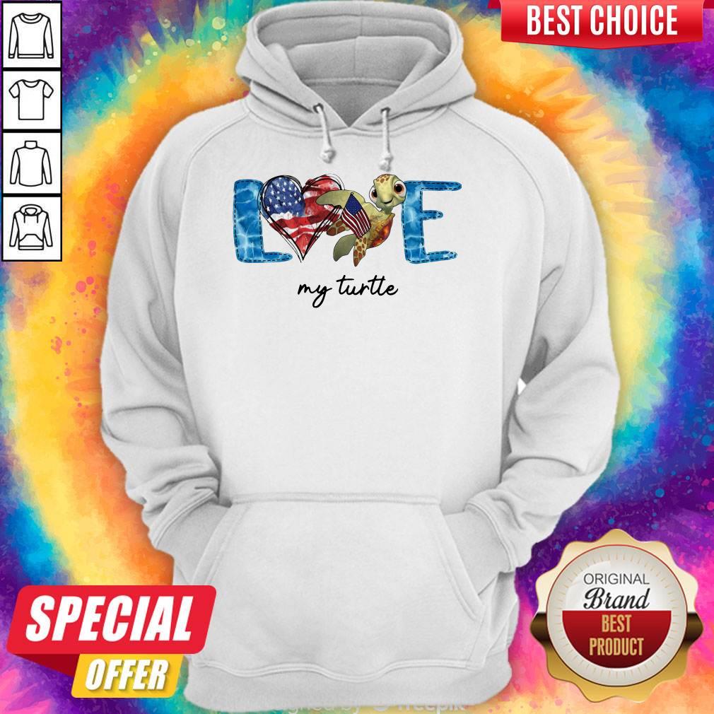 Official American Love My Turtle Shirt
