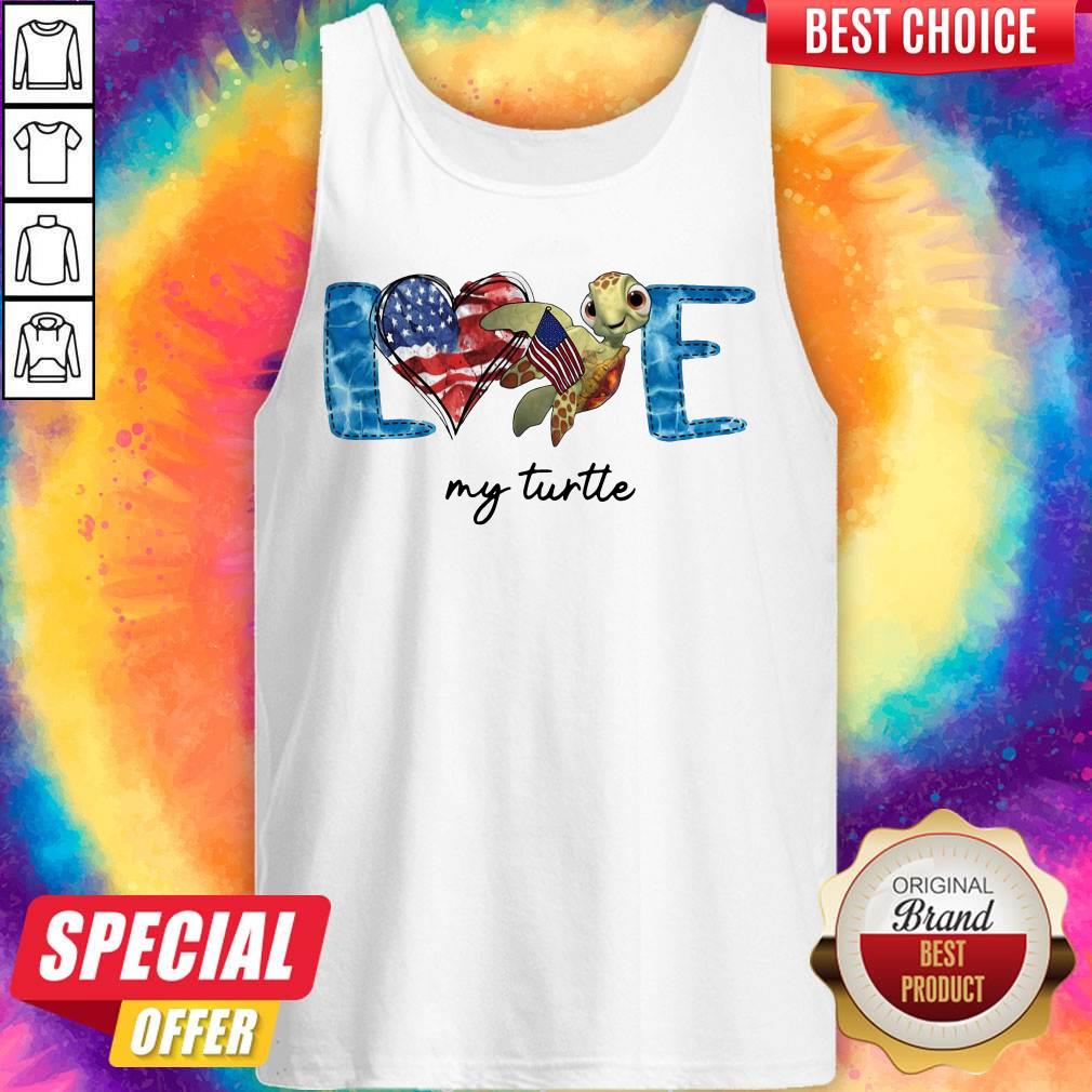 Official American Love My Turtle Shirt
