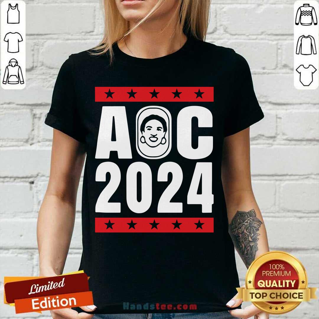 Official Aoc Ocasio Cortez Aoc See Through Stars Shirt