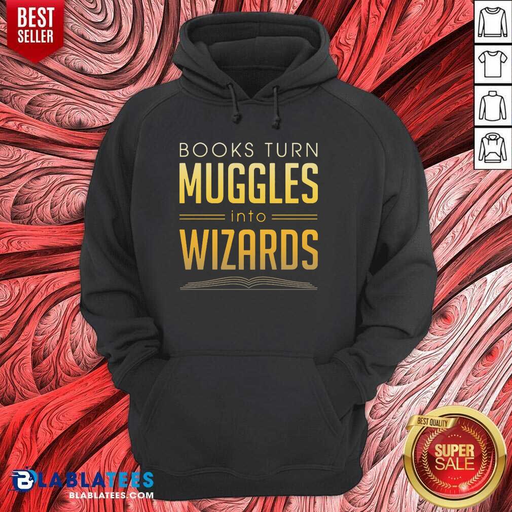 Official Books Turn Muggles Into Wizards Shirt